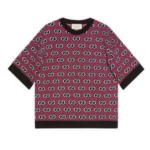 Gucci Oversized S/S Lurex Sweater